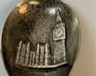Big Ben Sterling Souvenir Spoon