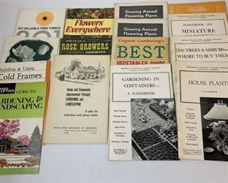 Vintage Garden Booklets