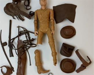 Another Johnny West Marx Action Figure Lot.