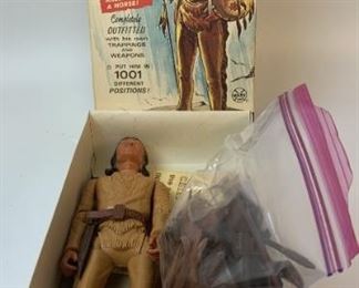 Marx Chief Cherokee Action Figure in box