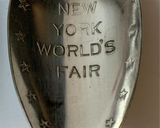 3 -1939 New York World's Fair Silver plate spoons