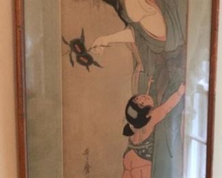 Antique Japanese print