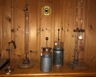 Geissler tubes & Leyden jars