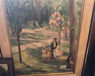 painting signed Este