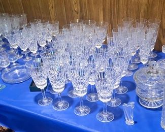 Tyrone Crystal wine glasses
Tyrone Crystal Champaign glasses