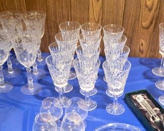 Tyrone Crystal wine glasses
Tyrone Crystal Champaign glasses