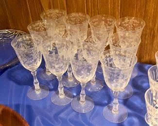Fostoria wine glasses