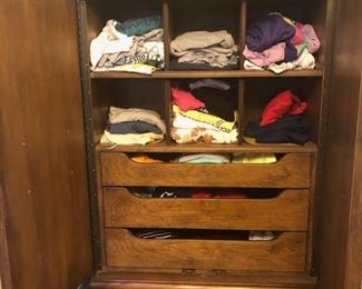 vintage hutch dresser