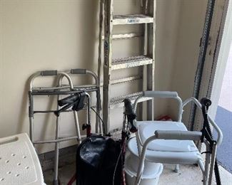 Walkers, and durable medical essentials