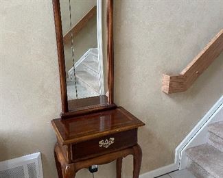 Small table and mirror