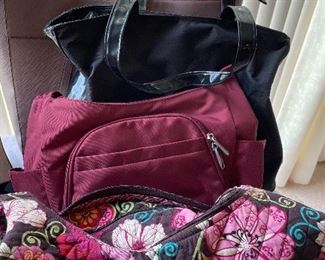 Luggage snd Vera Bradley accessories