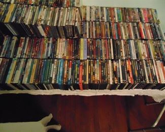 Just a Small Sample of the DVDS