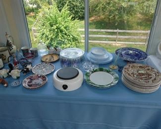 Assorted plates