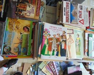 Books and Paper Dolls