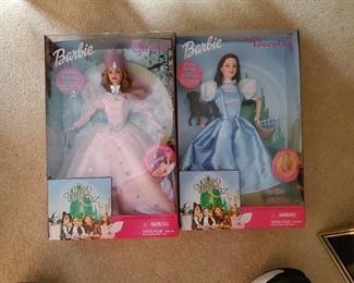 Wizard of Oz Barbie as Dorothy and Glenda the Good Witch