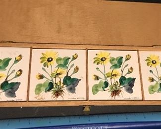 Danish Botanical Tiles