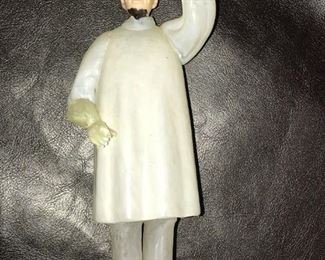 Czechoslovakia Doctor figurine 
American cut crystal corp