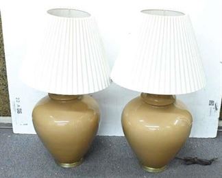 Vintage Lamps - Pair