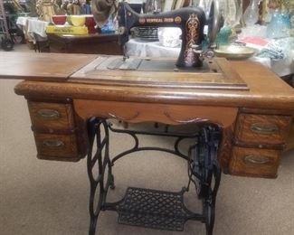 Vertical Feed treadle sewing machine 