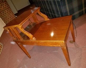 pair matching end tables and matching coffee table, all by Mersman