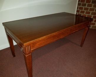 pair matching end tables and matching coffee table, all by Mersman
