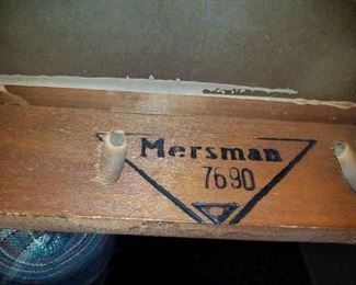 pair matching end tables and matching coffee table, all by Mersman