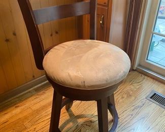 3PC Padded Bar Stools - 37.5"H x 19"W x 19"D - WAS $45 Each NOW $60 FOR THREE