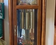 Ridgeway Grandfather Clock - 85"H x 24"W x 14"D - WAS $780 NOW $400