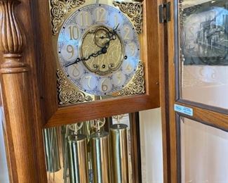 Ridgeway Grandfather Clock - 85"H x 24"W x 14"D - WAS $780 NOW $400
