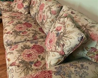 Highland House Floral 3-Seater Sofa - 38"H x 87"W x 39"D - WAS $420 NOW $210