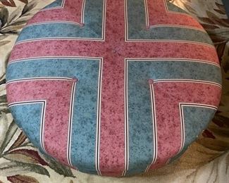 Upholstered Round Ottoman - 42"Dia. - WAS $80 NOW $50