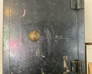 1888 Antique Safe - 33"H x 26"W x 25.5"D - WAS $450 NOW $225