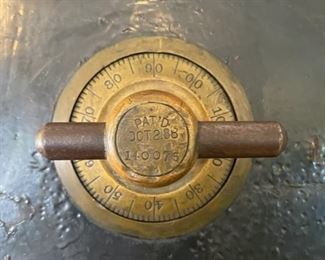 1888 Antique Safe - 33"H x 26"W x 25.5"D - WAS $450 NOW $225