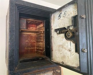 1888 Antique Safe - 33"H x 26"W x 25.5"D - WAS $450 NOW $225