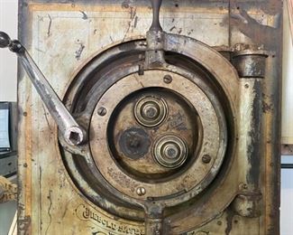 Antique 1892 Diebold Safe & Lock Co. Double Door Safe - 47"H x 26"W x 23.5"D - WAS $950 NOW $475