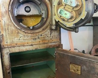 Antique 1892 Diebold Safe & Lock Co. Double Door Safe - 47"H x 26"W x 23.5"D - WAS $950 NOW $475