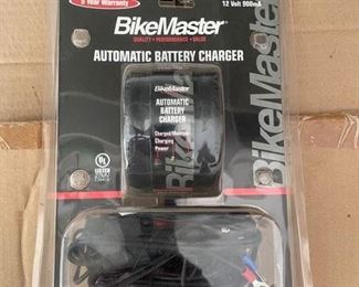 BikeMaster automatic battery charger. 