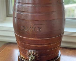 Antique Spirit Brandy Barrel Lamps - 2 available. Measures 27"H. Photo 2 of 3. 