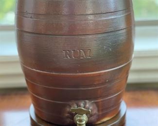 Antique Spirit Rum Barrel Lamps - 2 available. Measures 27"H. Photo 3 of 3. 