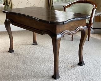 Vintage writing desk. Measures 52" W x 25" D x 31" H. Photo 2 of 2. 