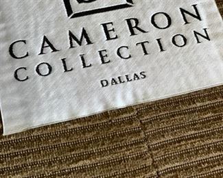 Cameron Collection 3-seat sofa.  Measures 102" W x 45" D x 22" H. Photo 2 of 2. 