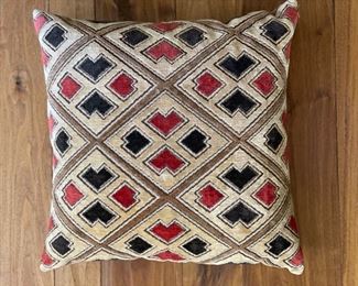 Decorative pillow - 2 available. Measures 18" x 18."