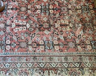 Vintage Mahal rug. Circa 1900-1920s. Measures 11' 7" x 8' 8". Photo 2 of 3. 