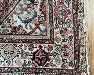 Vintage Mahal rug. Measures 11' 7" x 8' 8". Photo 1 of 2. 