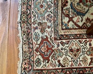 Vintage Mahal rug. Measures 11' 7" x 8' 8". Photo 2 of 2. 