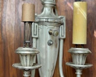 Antique sconce from the Wrigley Mansion. Photo 1 of 2.