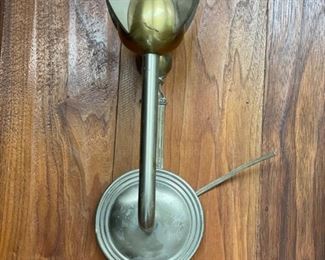 Antique art deco sconce from the Wrigley Mansion. Photo 2 of 2.