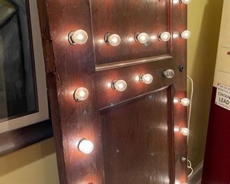 Set of two doors with lights. Each measures 32" W x 102" H. Photo 2 of 2. 