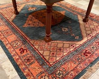 Vintage area rug. Measures 7' 8" x 9' 5" Photo 1 of 2. 