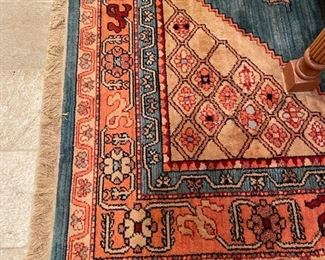 Vintage area rug. Vintage area rug. Measures 7' 8" x 9' 5". Photo 2 of 2. 